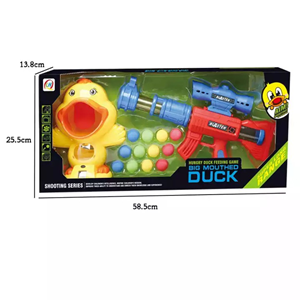 ست اسباب بازی تفنگ بازی مدل اردک Shooting to Mouth Duck کد 666-اسباب بازی تفنگ